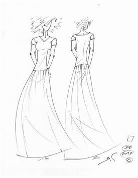 Wedding Dress By William Shepherd Designs